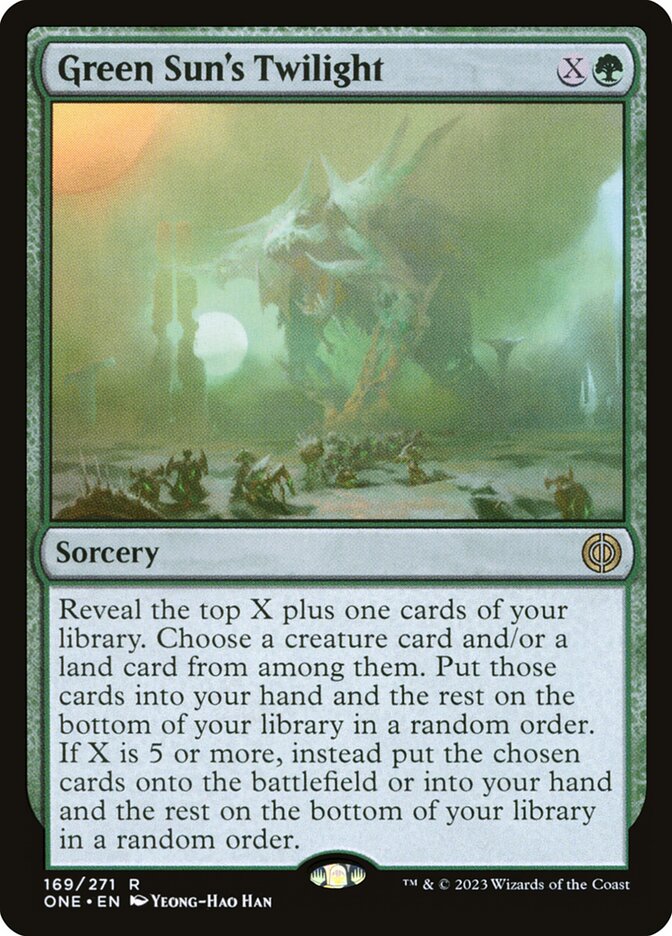Green Sun's Twilight one 169
