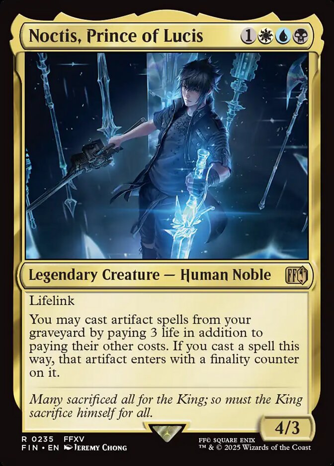 Noctis, Prince of Lucis fin 235