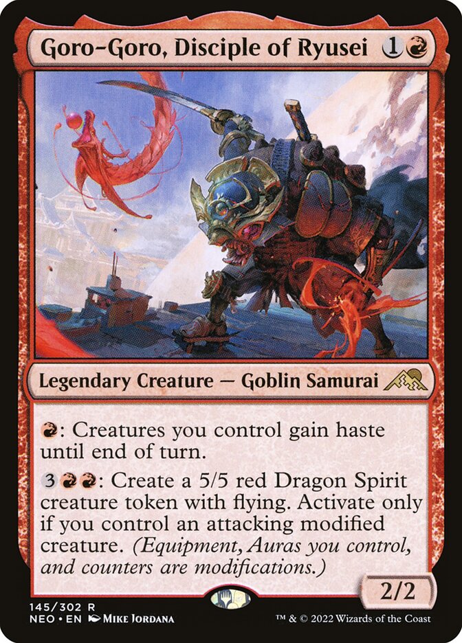 Goro-Goro, Disciple of Ryusei neo 145