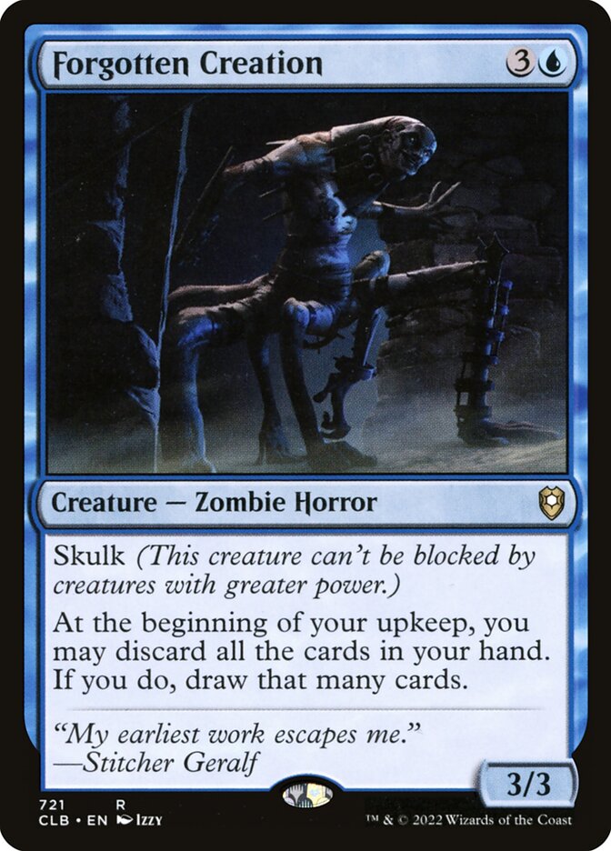 Forgotten Creation clb 721