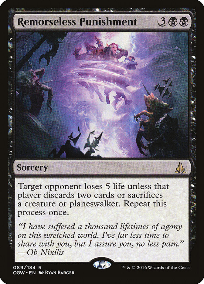 Remorseless Punishment ogw 89
