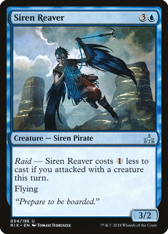Siren Reaver rix 54