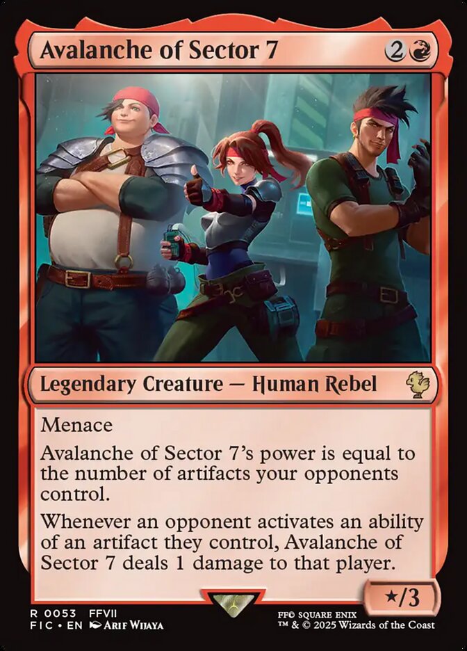 Avalanche of Sector 7 fic 53