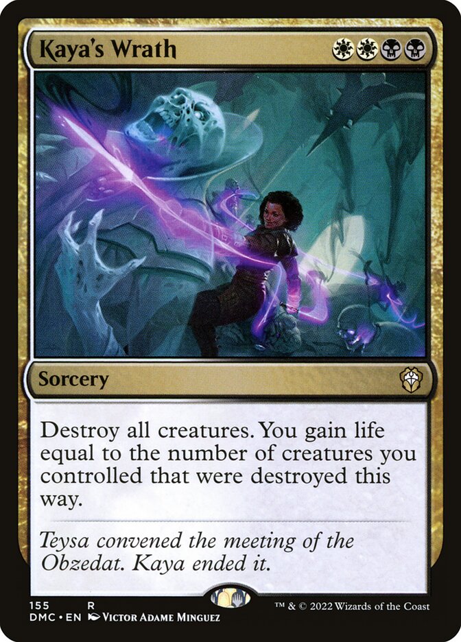 Kaya's Wrath dmc 155