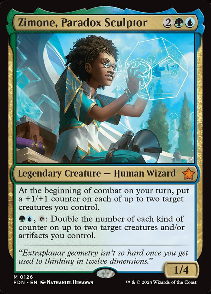 Zimone, Paradox Sculptor fdn 126