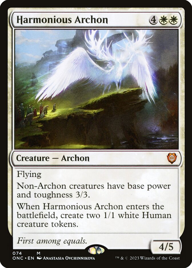 Harmonious Archon onc 74