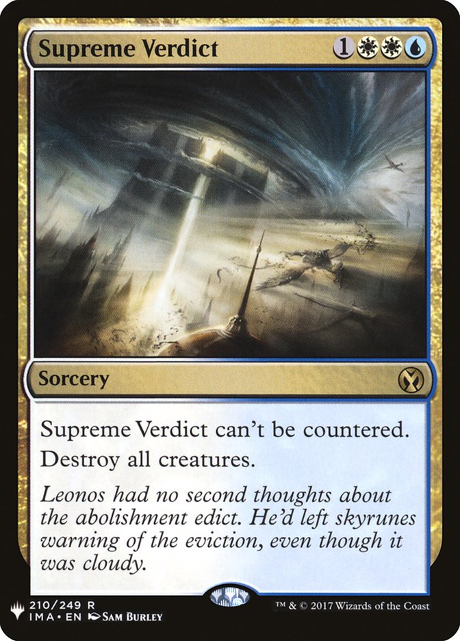 Supreme Verdict plst IMA-210