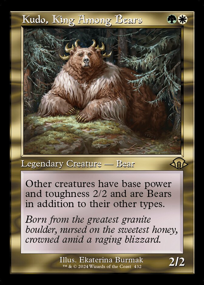 Kudo, King Among Bears mh3 432