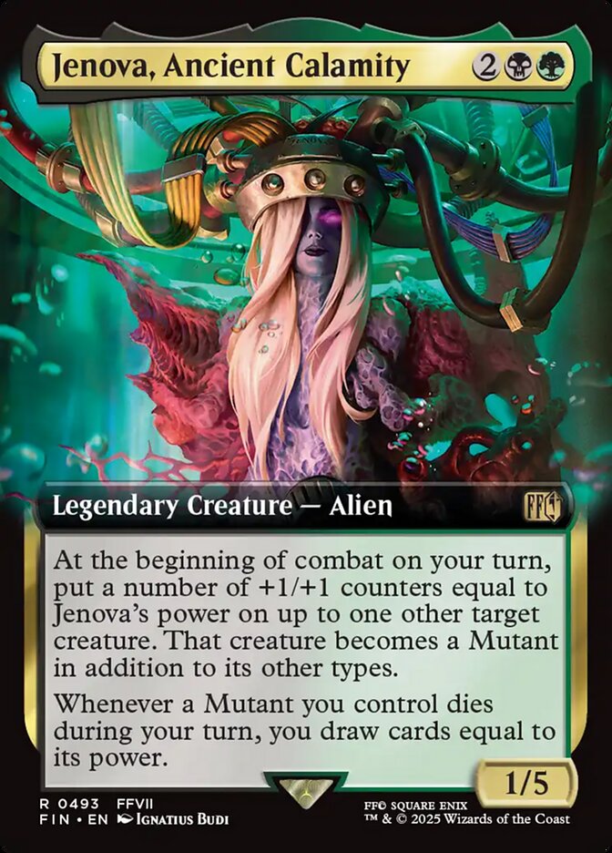 Jenova, Ancient Calamity fin 493