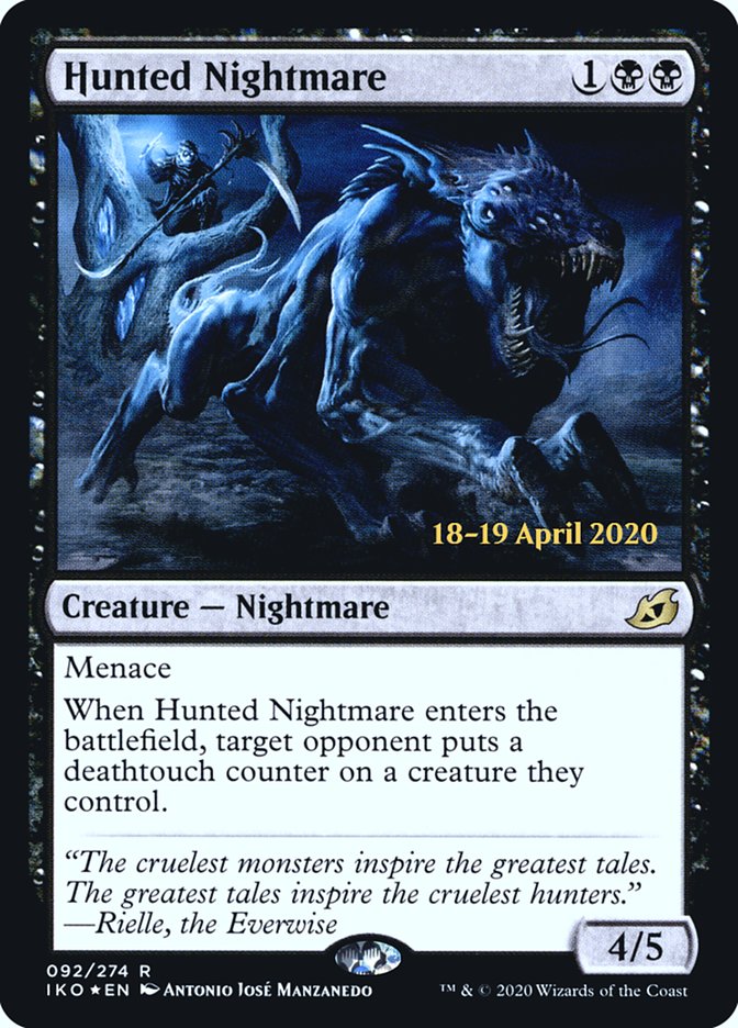 Hunted Nightmare piko 92s
