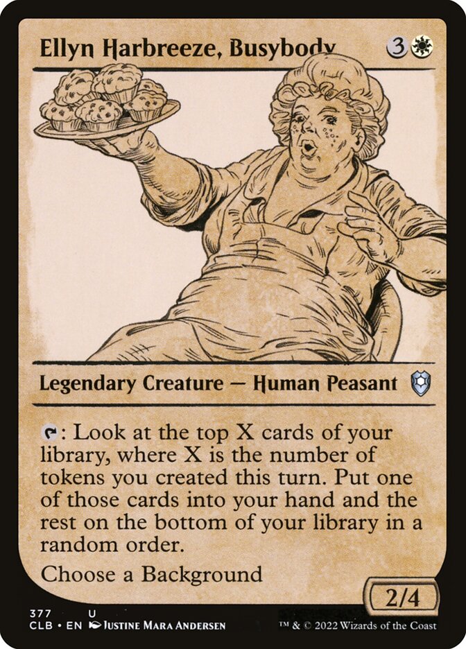 Ellyn Harbreeze, Busybody clb 377