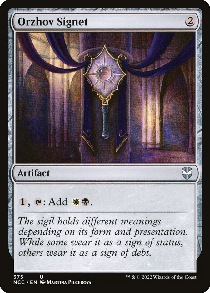 Orzhov Signet ncc 375