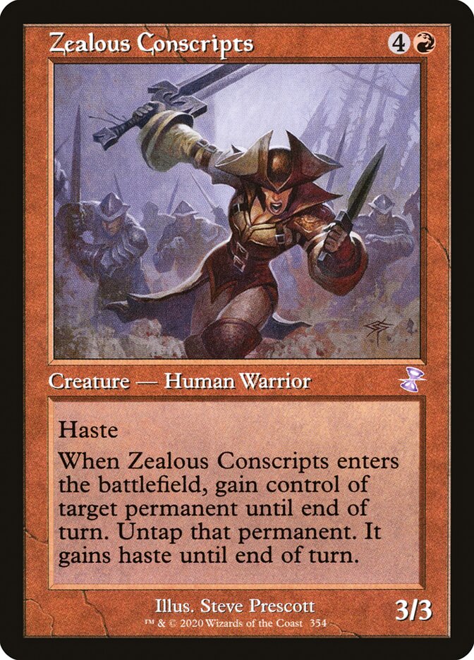 Zealous Conscripts tsr 354