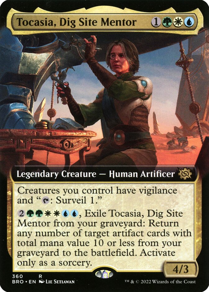 Tocasia, Dig Site Mentor bro 360