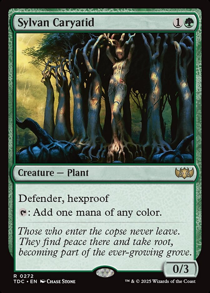 Sylvan Caryatid tdc 272