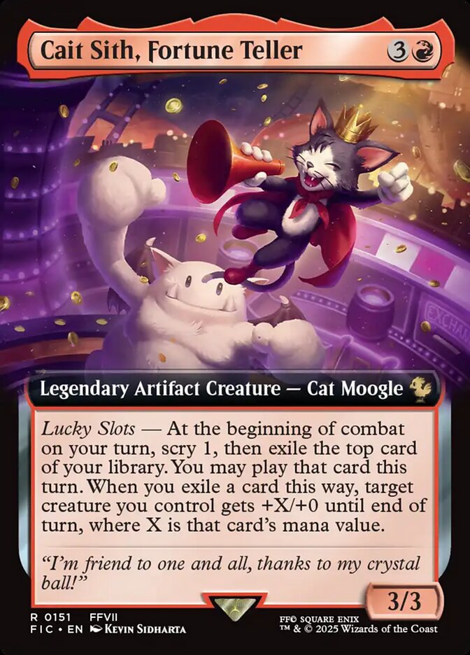 Cait Sith, Fortune Teller fic 151
