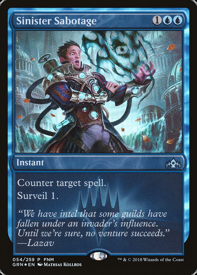 Sinister Sabotage pgrn 54