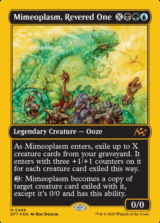 Mimeoplasm, Revered One dft 486