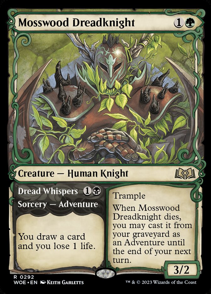 Mosswood Dreadknight // Dread Whispers woe 292