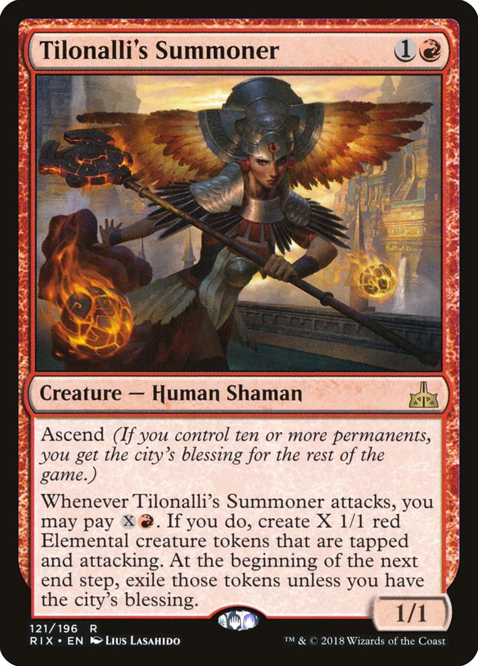 Tilonalli's Summoner rix 121