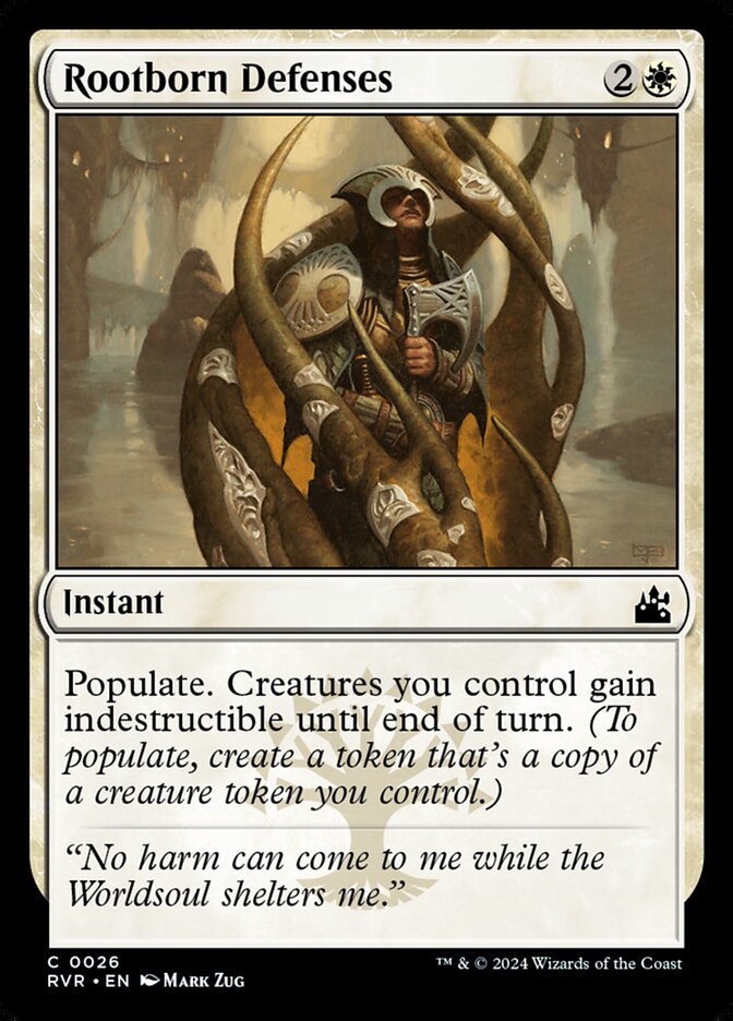 Rootborn Defenses rvr 26
