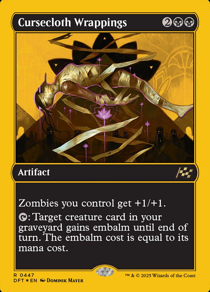 Cursecloth Wrappings - MTG Single Card