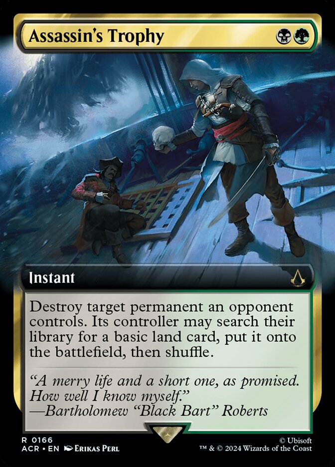Assassin's Trophy acr 166
