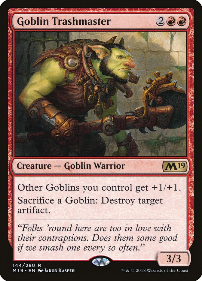 Goblin Trashmaster m19 144