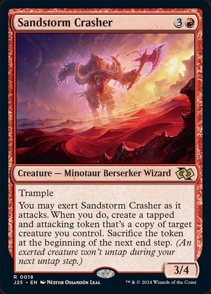 Sandstorm Crasher j25 18