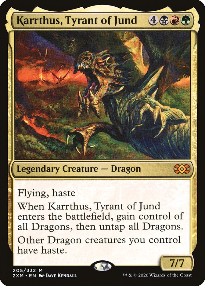 Karrthus, Tyrant of Jund 2xm 205