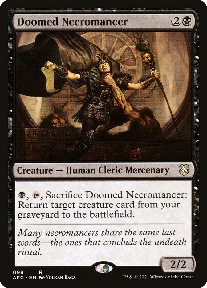 Doomed Necromancer afc 98