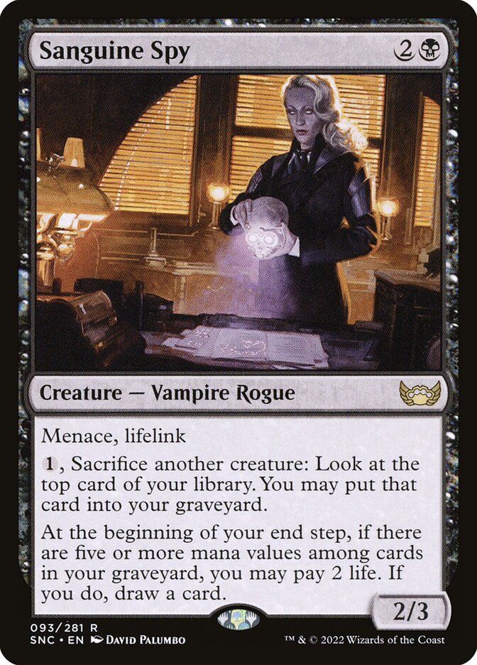 Sanguine Spy snc 93
