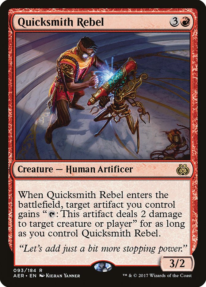 rebel cards mtg Quicksmith Rebel – Moon MTG