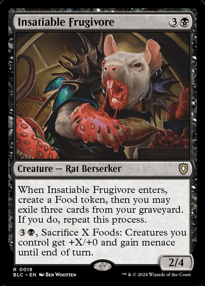 Insatiable Frugivore blc 18