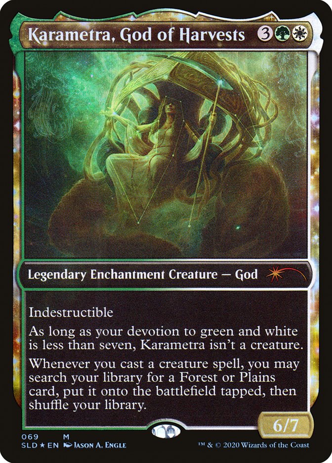Karametra, God of Harvests - MTG Single Card | Moon MTG Karametra, God of Harvests - MTG Single Card | Moon MTG