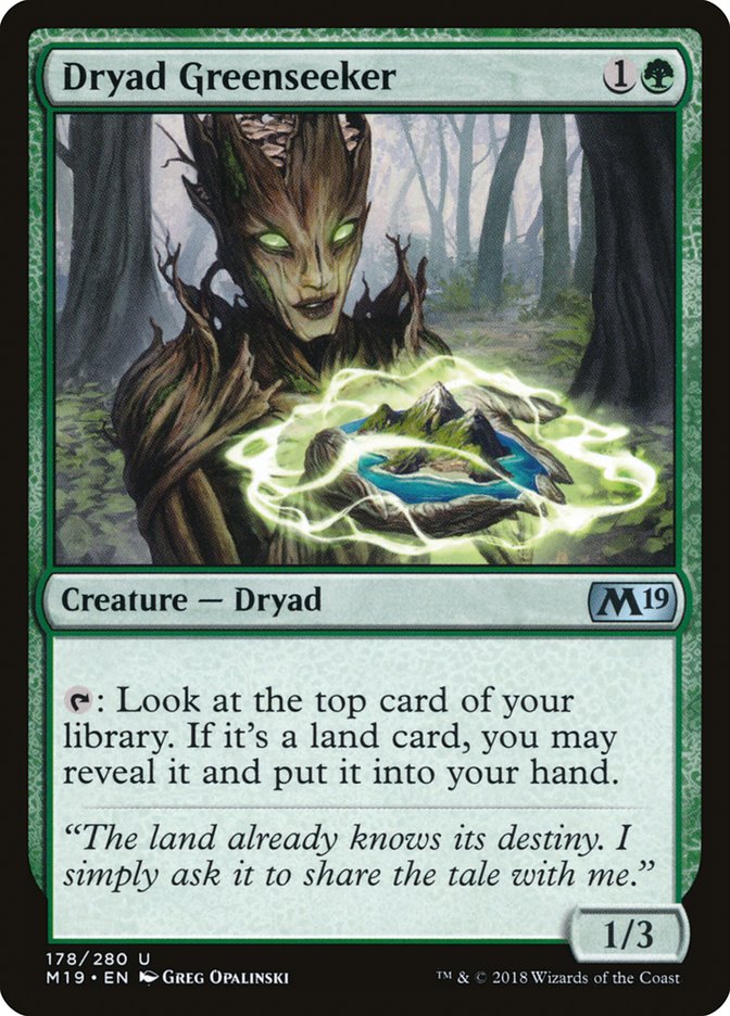 Dryad Greenseeker m19 178