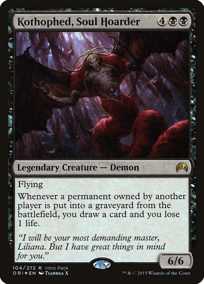 Kothophed, Soul Hoarder pori 104
