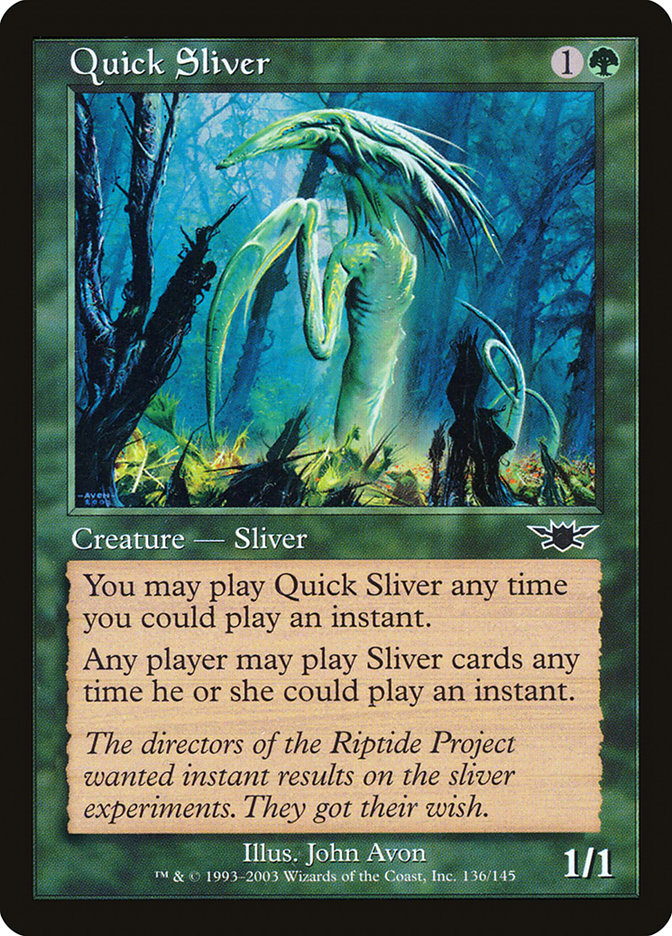 Quick Sliver lgn 136