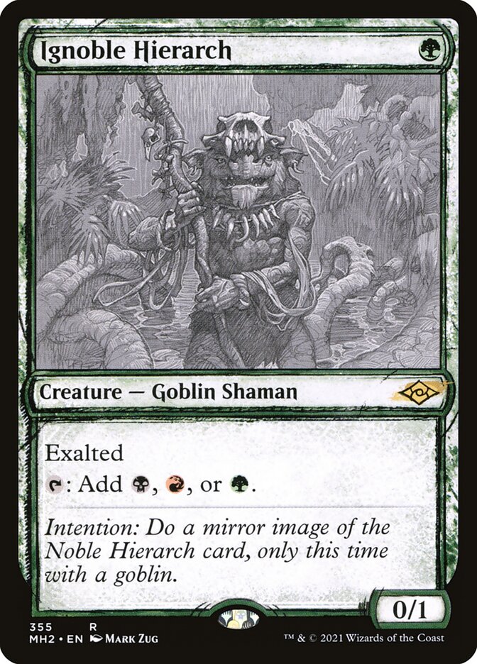 Ignoble Hierarch mh2 355