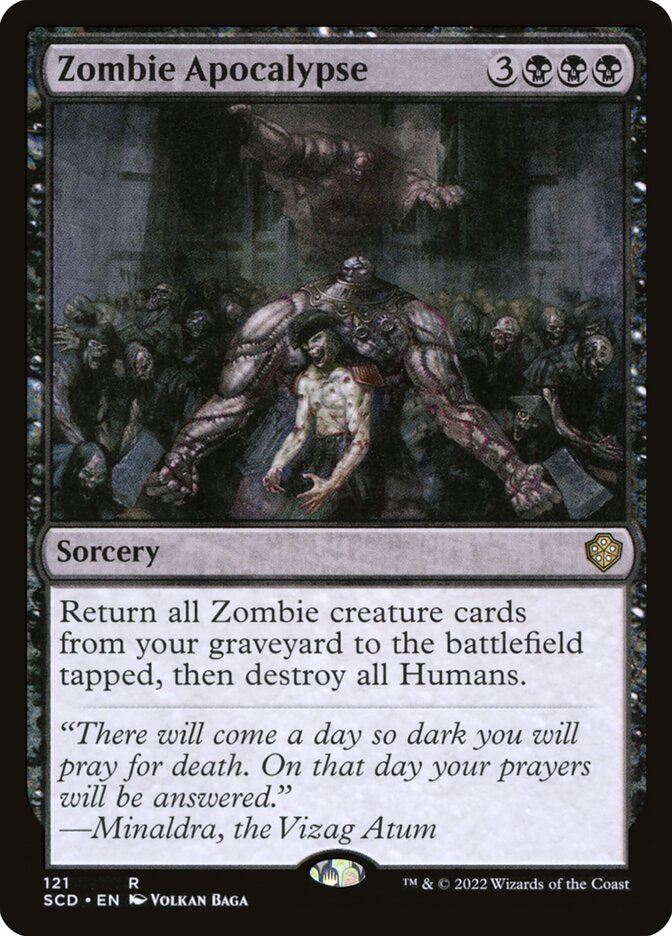 Zombie Apocalypse scd 121