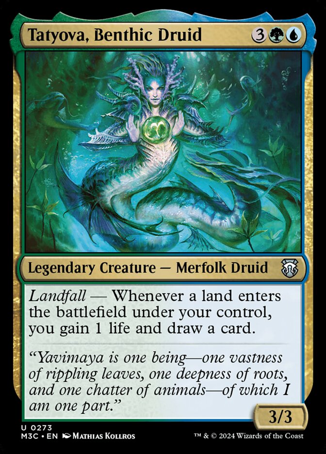 Tatyova, Benthic Druid m3c 273