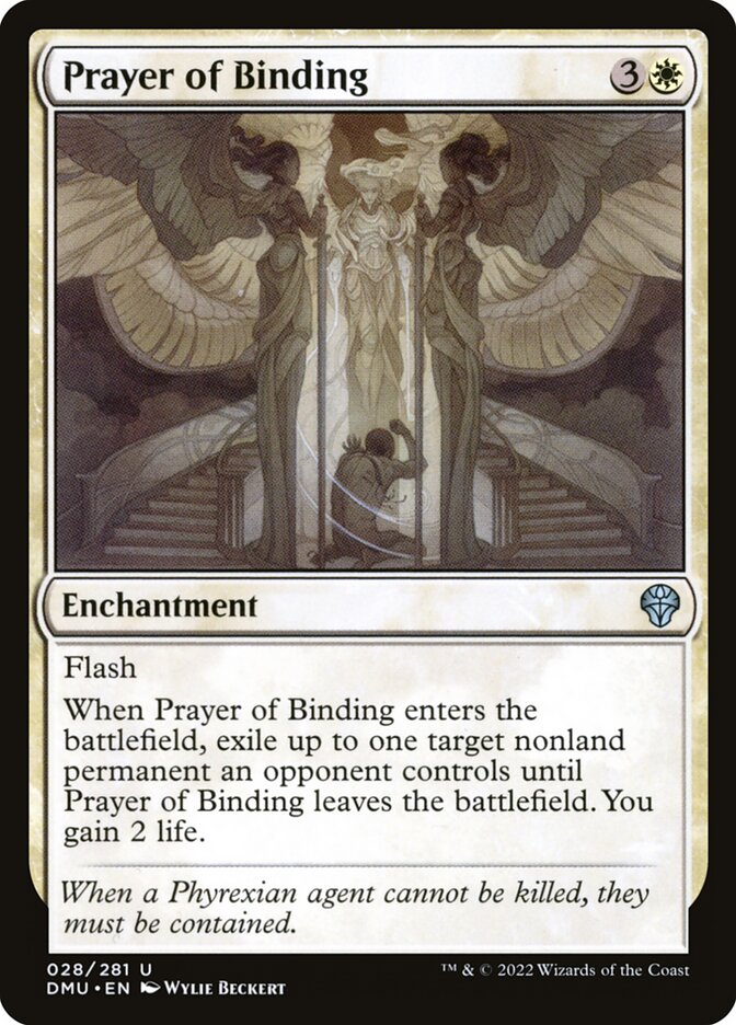 Prayer of Binding dmu 28