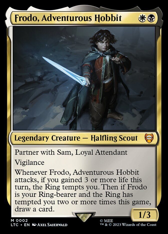 Frodo, Adventurous Hobbit ltc 2