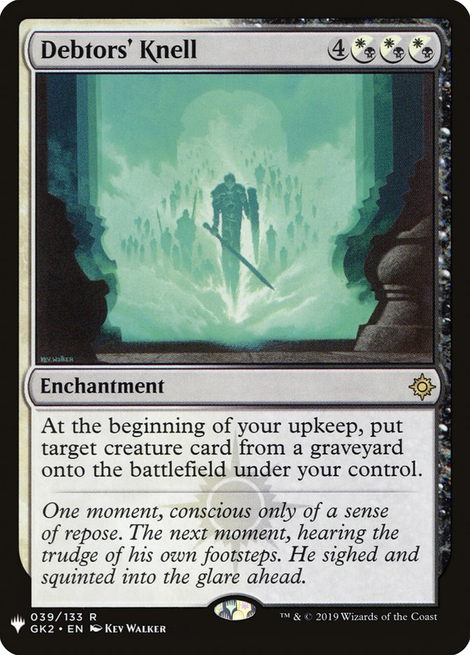 Debtors' Knell plst GK2-39