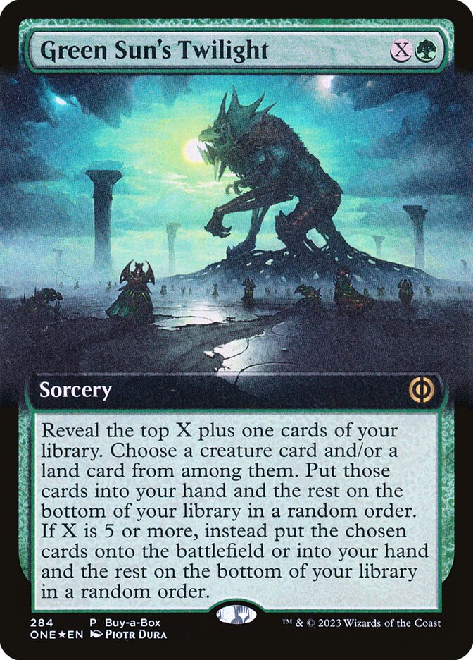 Green Sun's Twilight one 284