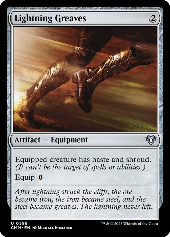 Lightning Greaves cmm 398