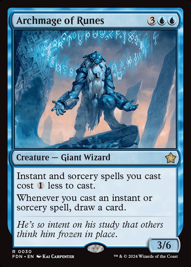 Archmage of Runes fdn 30