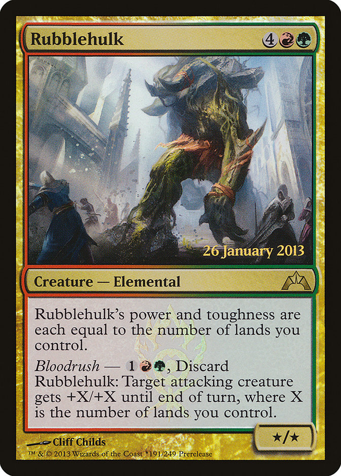Rubblehulk pgtc 191★