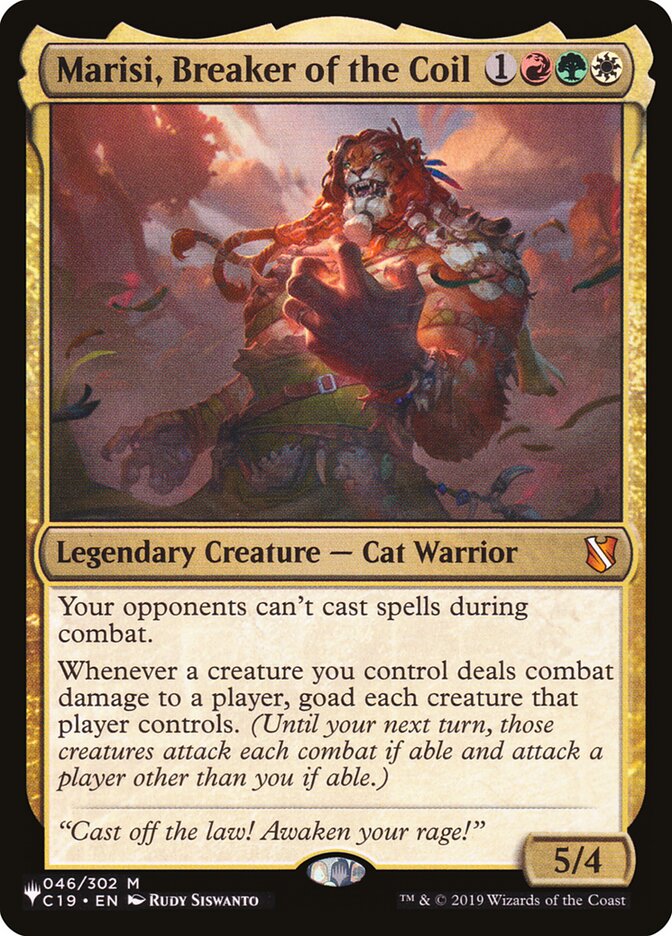 Marisi, Breaker of the Coil plst C19-46