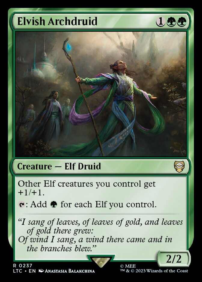Elvish Archdruid ltc 237